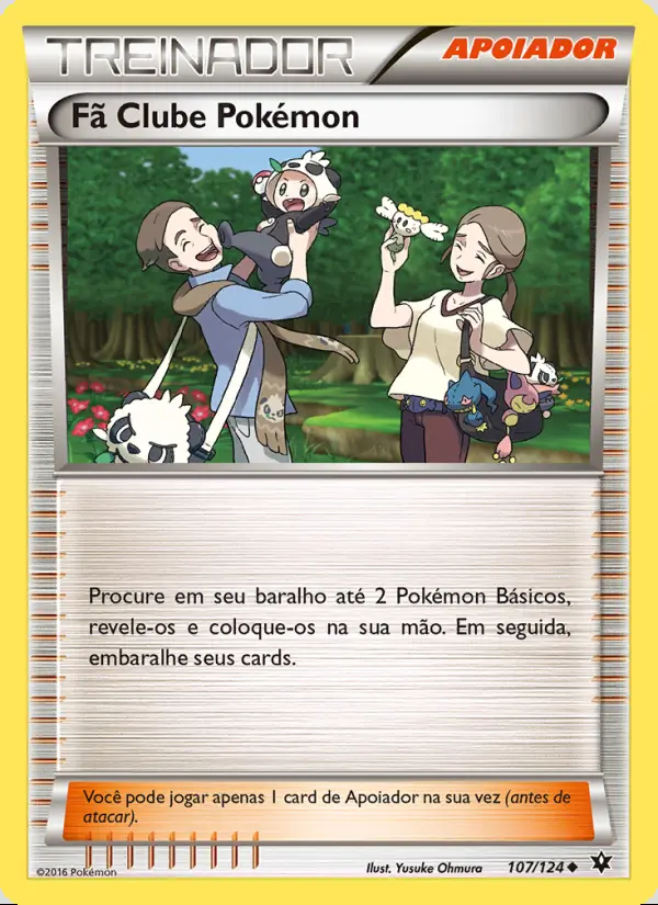 Image of the card Fã Clube Pokémon