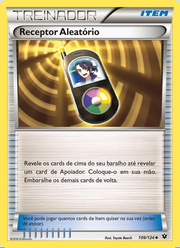 Image of the card Receptor Aleatório