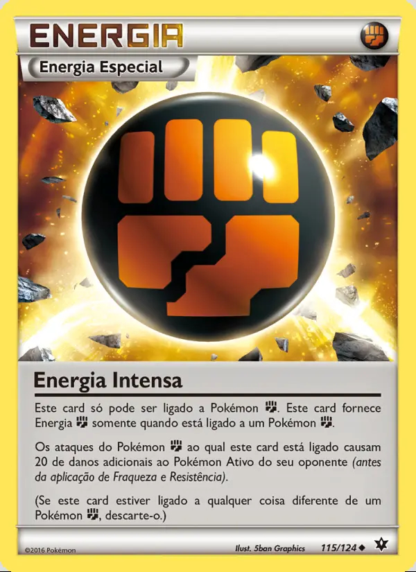 Image of the card Energia Intensa