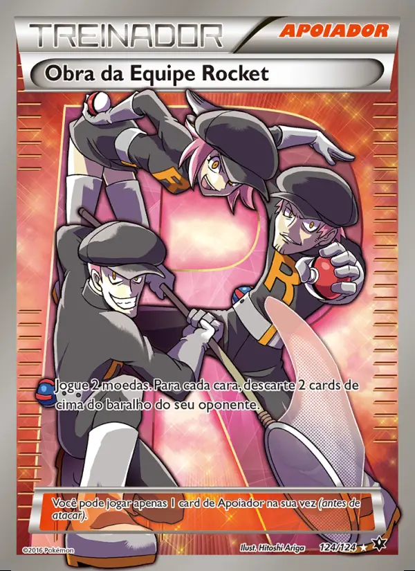 Image of the card Obra da Equipe Rocket