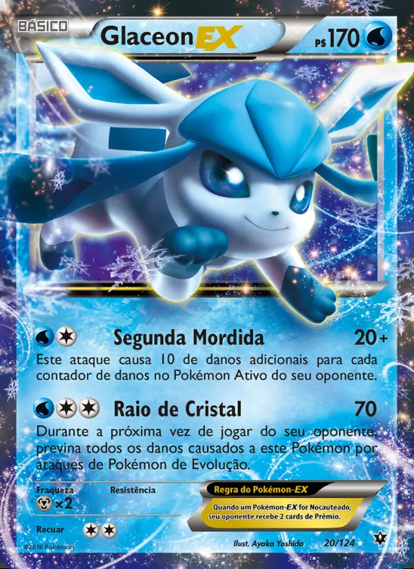 Image of the card Glaceon EX