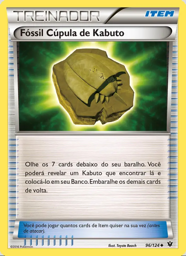 Image of the card Fóssil Cúpula de Kabuto