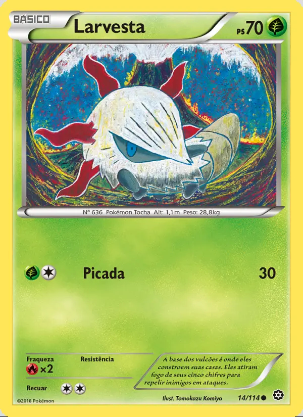 Image of the card Larvesta