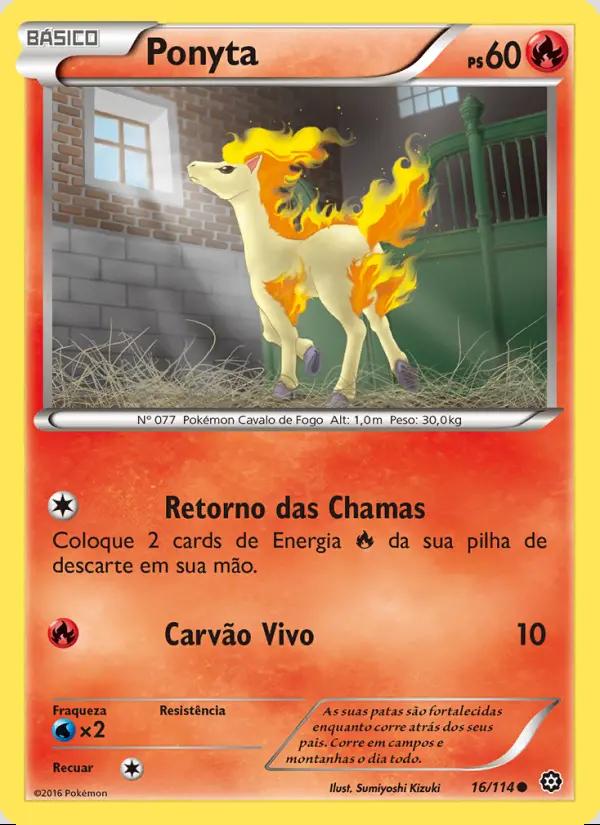 Image of the card Ponyta