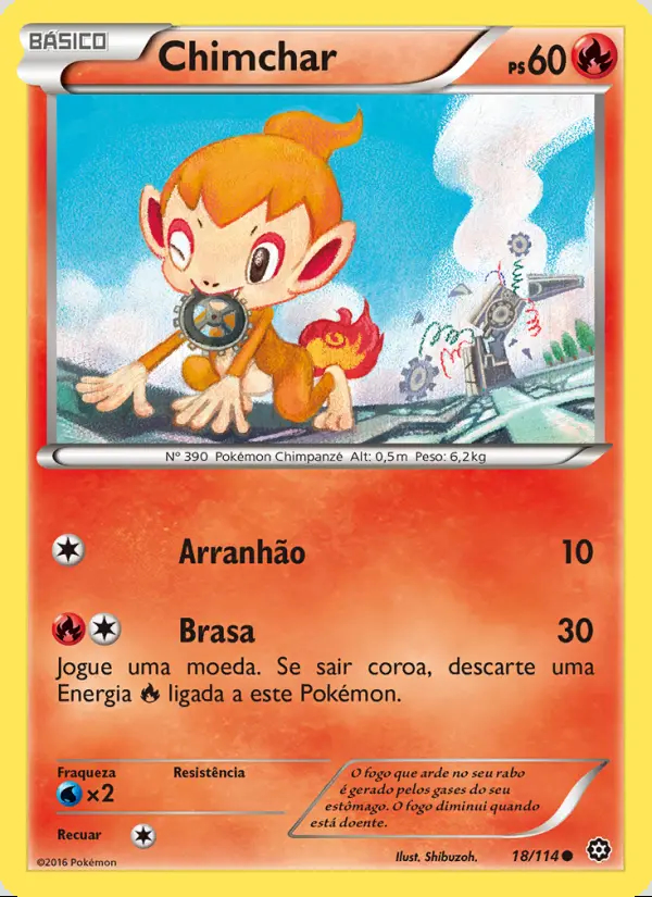 Image of the card Chimchar