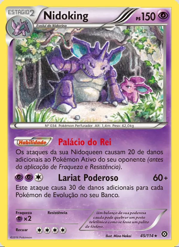 Image of the card Nidoking