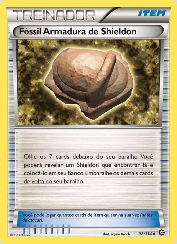 Image of the card Fóssil Armadura de Shieldon
