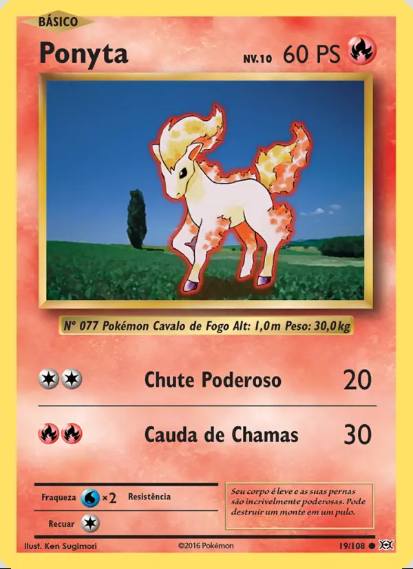 Image of the card Ponyta