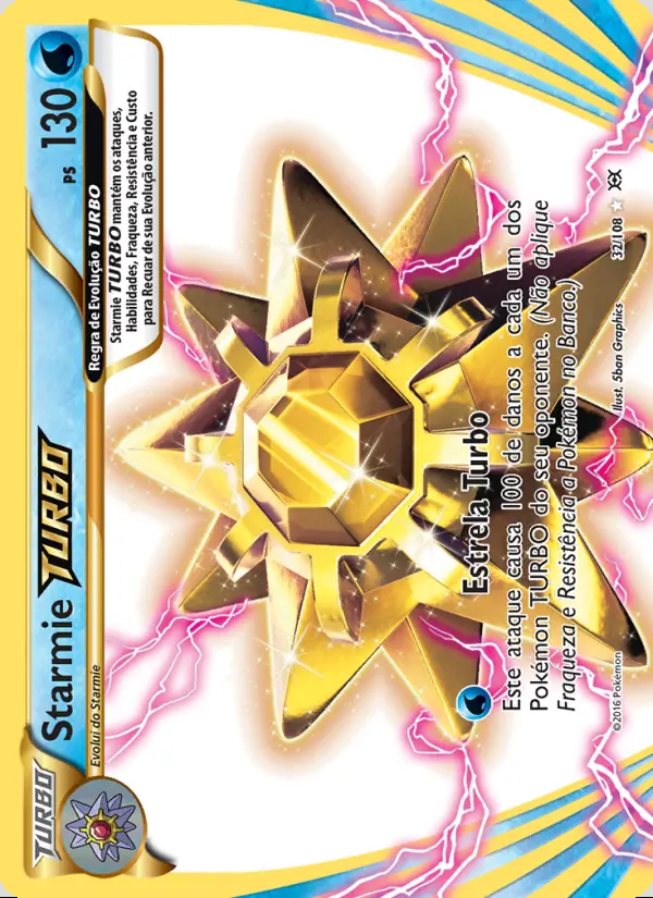 Image of the card Starmie TURBO