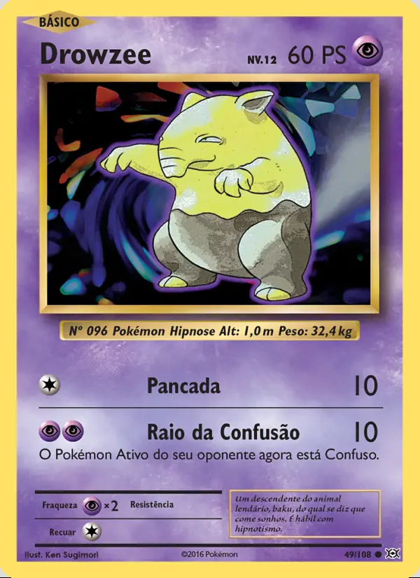 Image of the card Drowzee