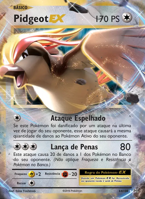 Image of the card Pidgeot EX