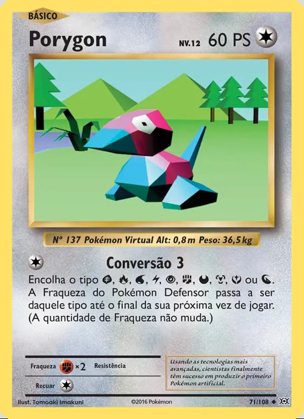 Image of the card Porygon