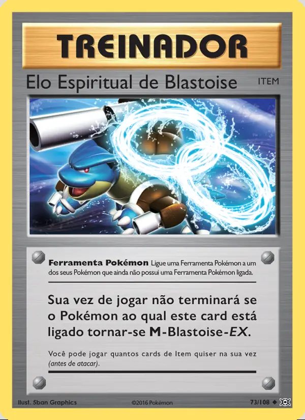 Image of the card Elo Espiritual de Blastoise