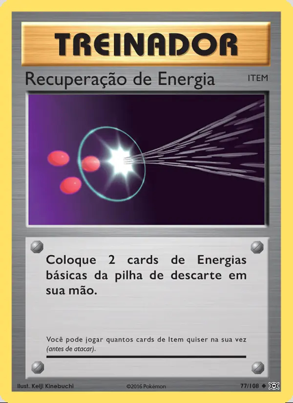 Image of the card Recuperação de Energia