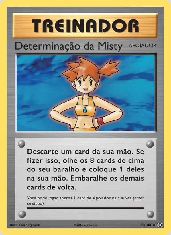 Image of the card Determinação da Misty