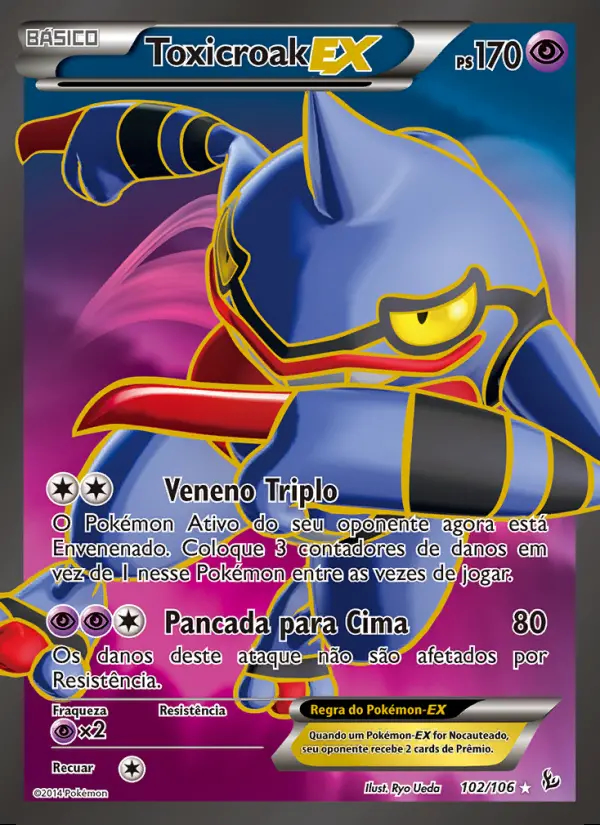 Image of the card Toxicroak EX