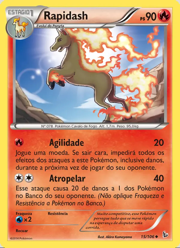 Image of the card Rapidash