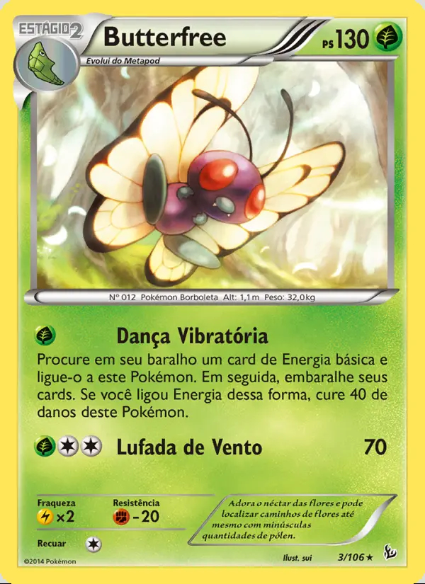 Image of the card Butterfree