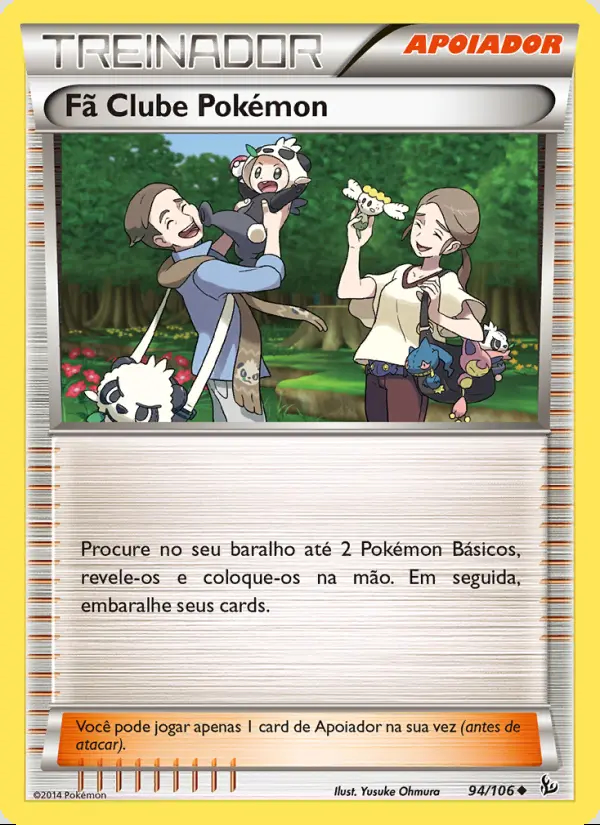 Image of the card Fã Clube Pokémon