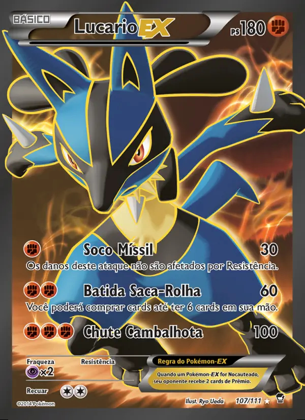 Image of the card Lucario EX