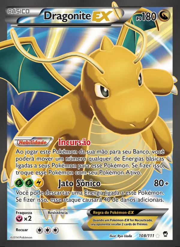 Image of the card Dragonite EX