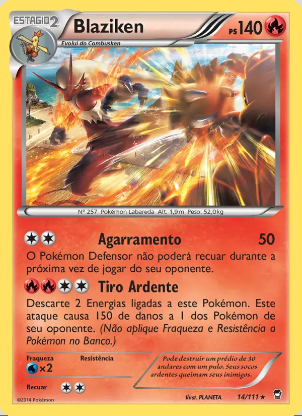 Image of the card Blaziken