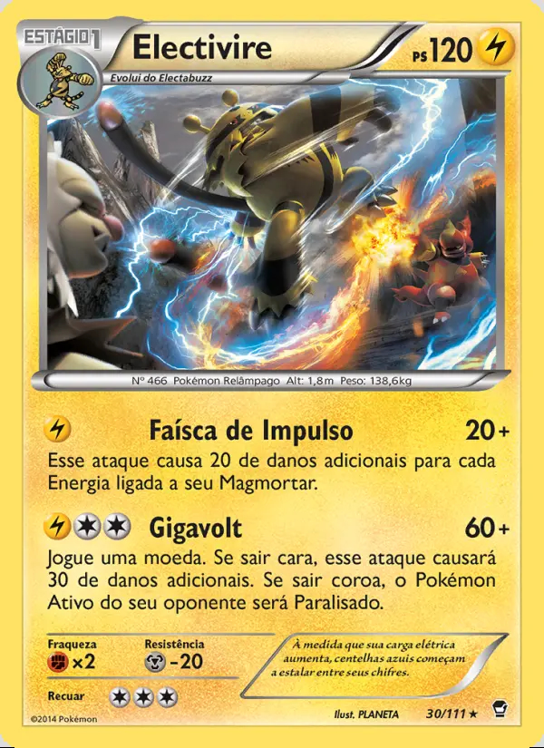 Image of the card Electivire