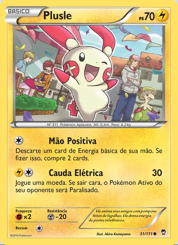 Image of the card Plusle