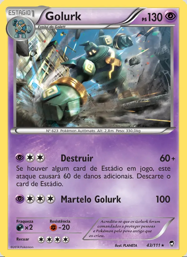 Image of the card Golurk