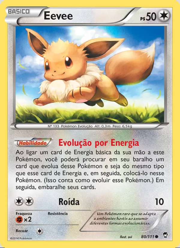Image of the card Eevee