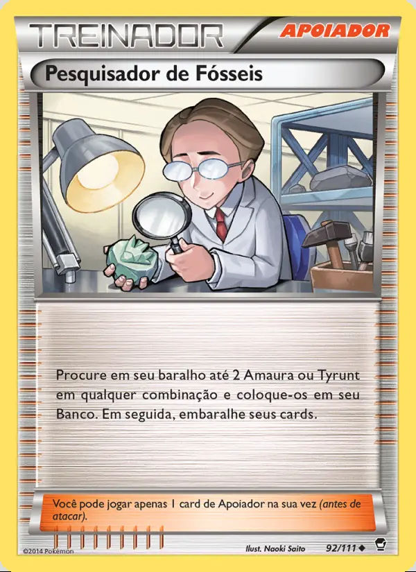 Image of the card Pesquisador de Fósseis