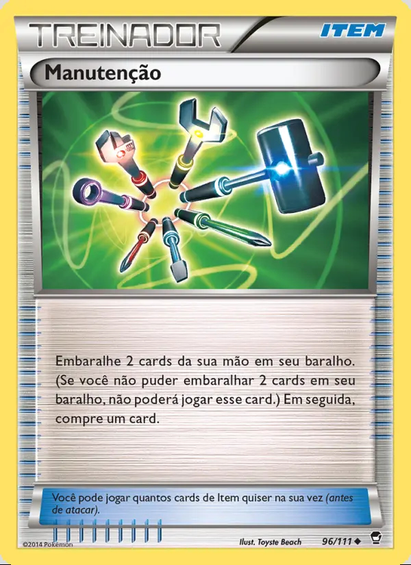 Image of the card Manutenção