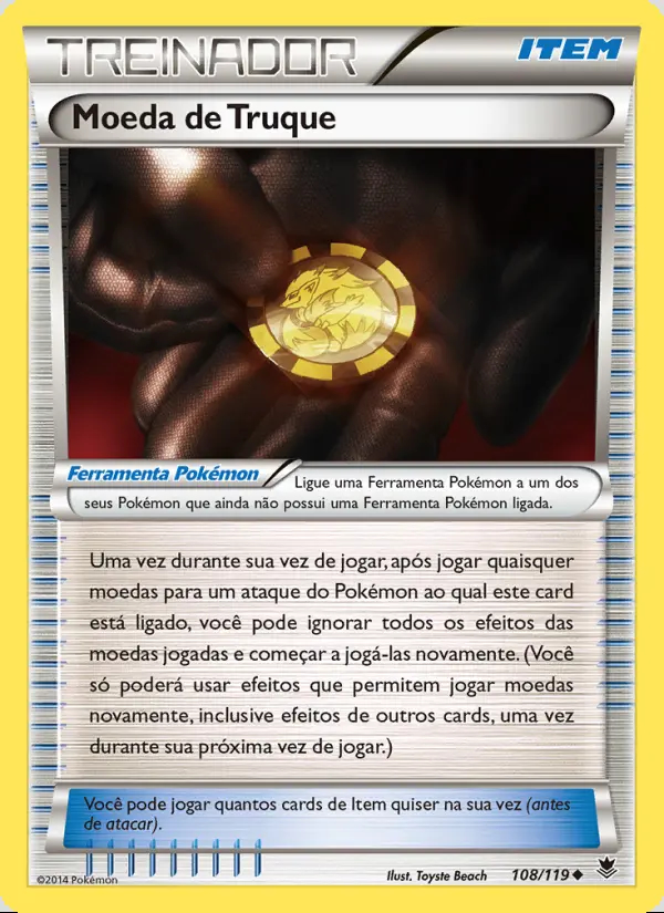 Image of the card Moeda de Truque