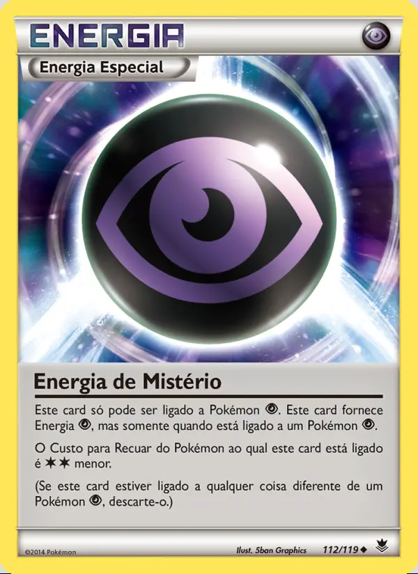 Image of the card Energia de Mistério