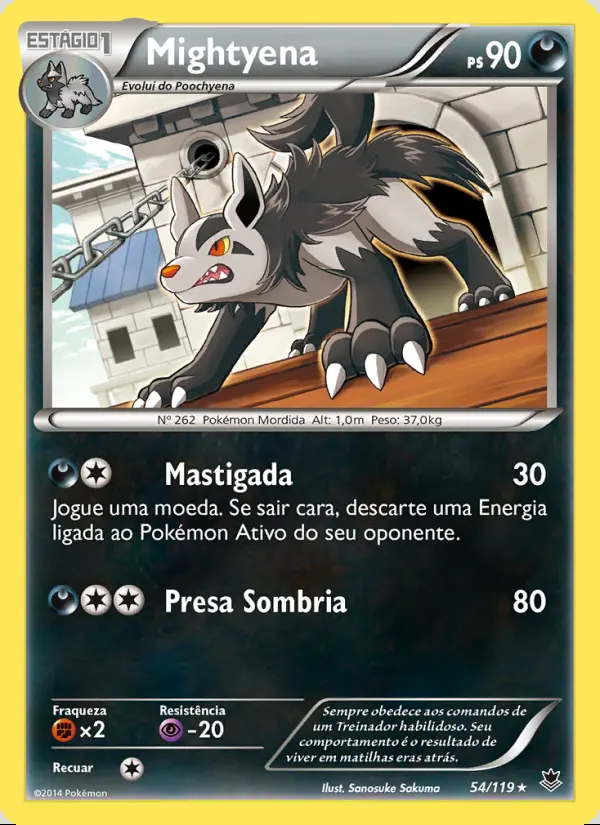 Image of the card Mightyena