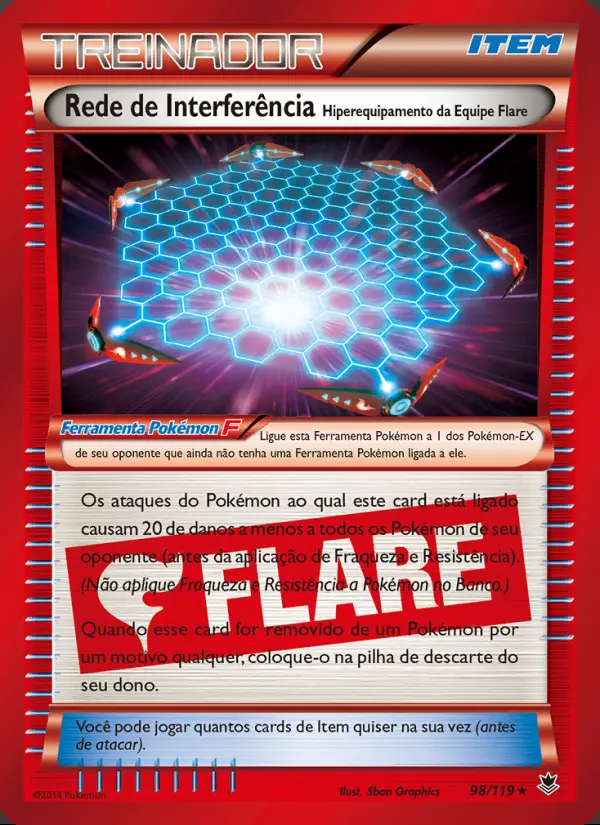 Image of the card Rede de Interferência – Hiperequipamento da Equipe Flare