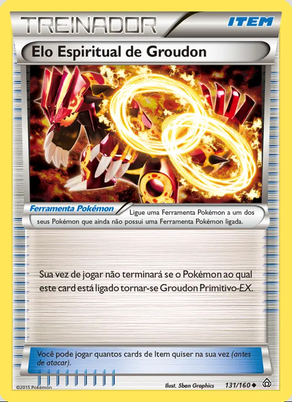 Image of the card Elo Espiritual de Groudon