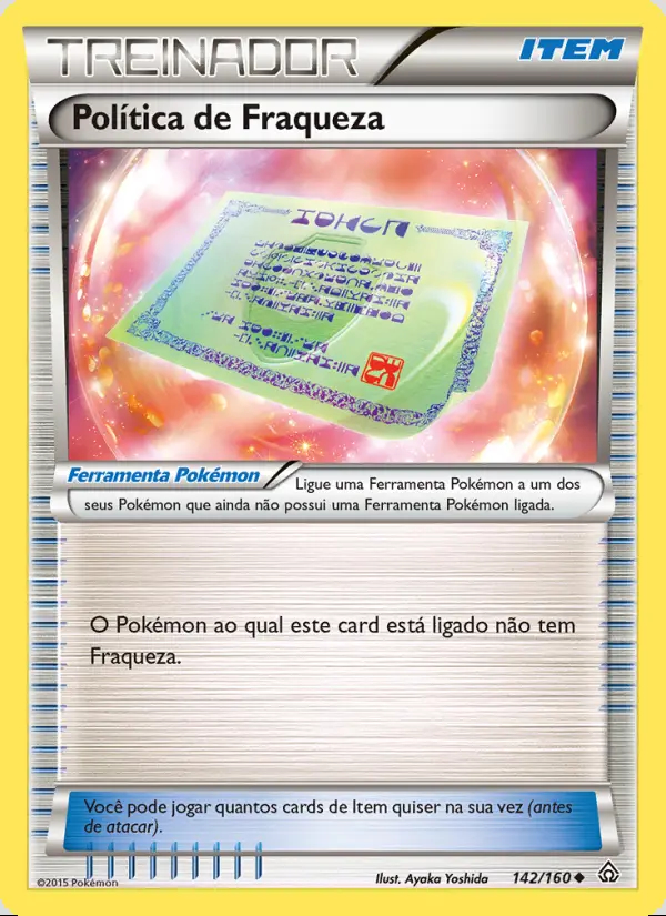 Image of the card Política de Fraqueza