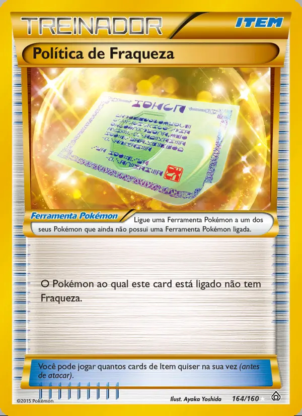 Image of the card Política de Fraqueza