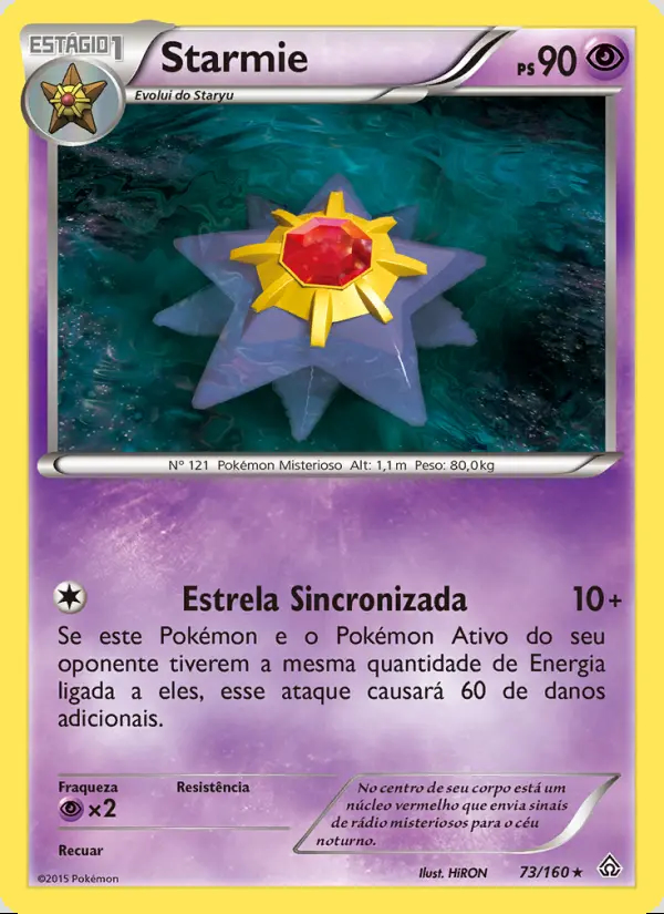 Image of the card Starmie