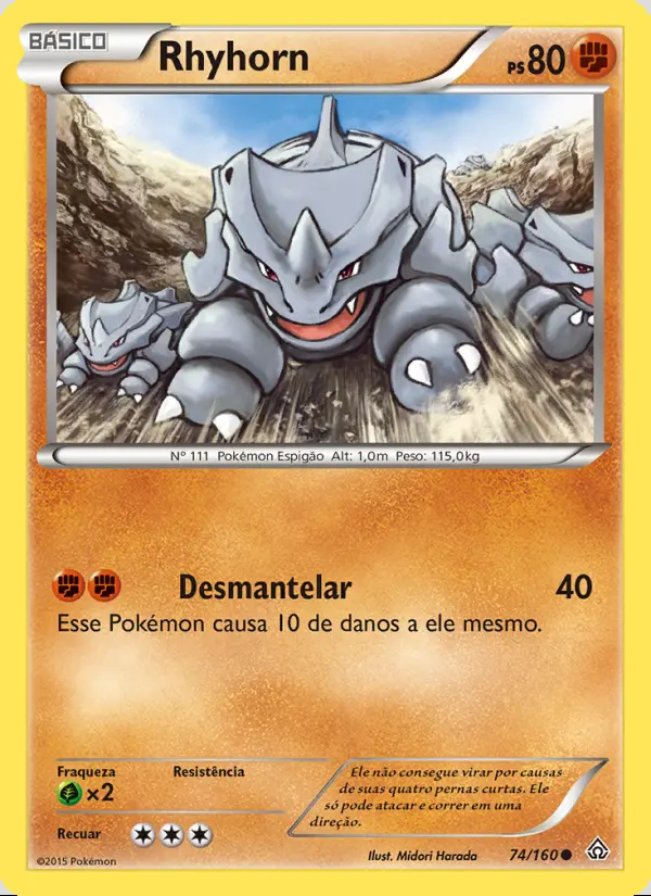 Image of the card Rhyhorn