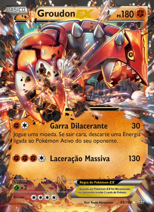 Image of the card Groudon EX