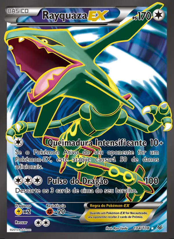 Image of the card Rayquaza EX