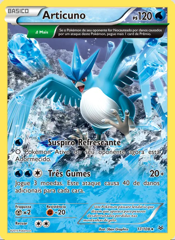 Image of the card Articuno