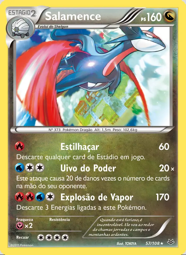 Image of the card Salamence