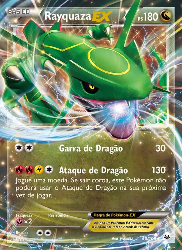 Image of the card Rayquaza EX