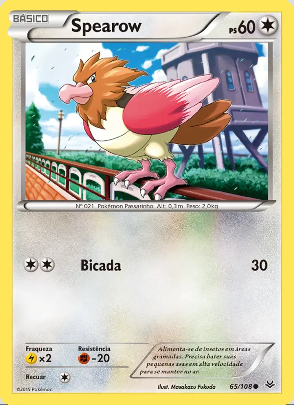 Image of the card Spearow