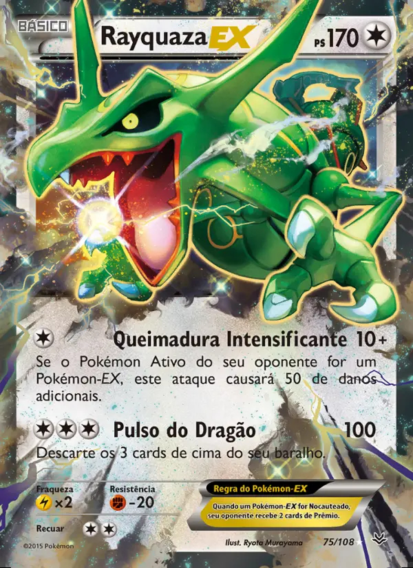 Image of the card Rayquaza EX