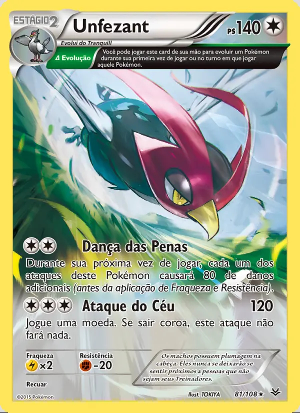 Image of the card Unfezant