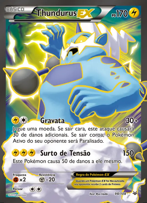 Image of the card Thundurus EX